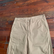 Load image into Gallery viewer, 2010s Issey Miyake Beige Tactical Trousers with Side Seam Zippers - Size M