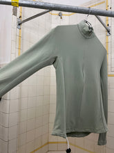 Load image into Gallery viewer, 2000s Mandarina Duck Soft Mint 1/4 Zip Pullover with Bungee Pull Cord Hem - Size S