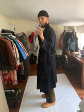 Load image into Gallery viewer, ss1998 Yohji Yamamoto Oversize Jersey and Gabardine Trench Coat - Size OS