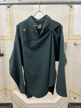 Load image into Gallery viewer, 1980s Marithe Francois Girbaud Batwing Shirt with Deforming Shoulder Button Detail - Size L