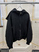 Load image into Gallery viewer, 1980s Katharine Hamnett Oversized Padded Silk Hooded Bomber - Size L