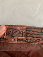 Load image into Gallery viewer, 2010s Cav Empt Faded Burnt Orange Overdyed Pants with Soundwave Graphic - Size M