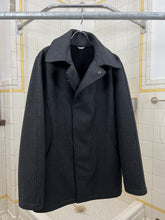Load image into Gallery viewer, Late 1990s Mandarina Duck Laser Cut Wool Peacoat - Size L