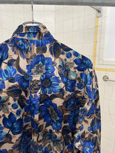 Load image into Gallery viewer, 1980s Katharine Hamnett Oversized Floral Cargo Pocket Shirt - Size OS