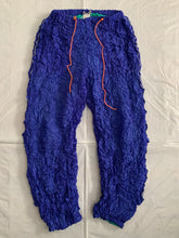 Load image into Gallery viewer, aw1999 Issey Miyake Blue Crinkled Bungee Pants - Size M