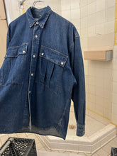 Load image into Gallery viewer, 1980s Katharine Hamnett Denim Cargo Pocket Shirt - Size L