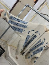Load image into Gallery viewer, 1980s Marithe Francois Girbaud Wide Intarsia Zippered Sweater - Size L