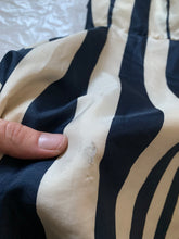 Load image into Gallery viewer, 1990s Armani Navy Pinstripe Oversized Hooded Vest - Size XL