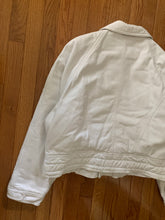 Load image into Gallery viewer, 1980s Katharine Hamnett Cropped MK3 Belted Jacket with Large Front Gusset Pockets - Size L