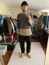 Load image into Gallery viewer, aw1993 CDGH+ Grey Dip Dyed Knitted Sweater - Size OS