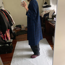 Load image into Gallery viewer, aw1996 Yohji Yamamoto Wool Plaid Long Coat - Size M