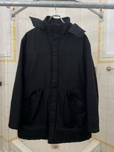 Load image into Gallery viewer, Late 1990s Mandarina Duck Egg Cell Padded Jacket with Removable Hood - Size S