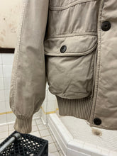 Load image into Gallery viewer, 1980s Armani Cropped Bomber with Packable Hood - Size M