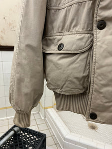 1980s Armani Cropped Bomber with Packable Hood - Size M