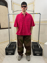 Load image into Gallery viewer, ss1995 Issey Miyake Oversized Object Dyed Magenta Shirt - Size XL