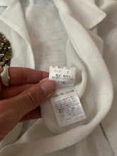 Load image into Gallery viewer, ss1998 Issey Miyake Mesh Blazer with Tiger Sequins - Size S