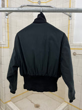 Load image into Gallery viewer, 1980s Katharine Hamnett Cropped High Neck Padded Bomber - Size S