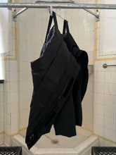 Load image into Gallery viewer, Late 1990s Mandarina Duck Black Hooded Down Parachute Parka - Size L