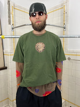 Load image into Gallery viewer, ss2002 Yohji Yamamoto Light Khaki Sheer Floral Shirt - Size L