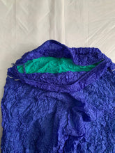 Load image into Gallery viewer, aw1999 Issey Miyake Blue Crinkled Bungee Pants - Size M