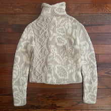 Load image into Gallery viewer, 2000s Yohji Yamamoto Intarsia and Cable Knit Mixed Turtleneck - Size M
