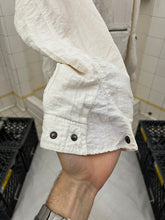 Load image into Gallery viewer, 1980s Armani Crinkled Nylon Jacket with Faux Layered Closure - Size L