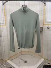 Load image into Gallery viewer, 2000s Mandarina Duck Soft Mint 1/4 Zip Pullover with Bungee Pull Cord Hem - Size S