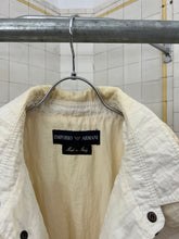 Load image into Gallery viewer, 1980s Armani Crinkled Nylon Jacket with Faux Layered Closure - Size L