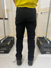 Load image into Gallery viewer, ss1994 Issey Miyake Cotton Moto Trousers with Ribbed Knee Panels - Size M