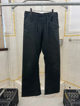 Load image into Gallery viewer, 2000s Vintage Kostas Murkudis Dual Zipper Crotch Flap Flare Trousers - Size M