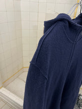 Load image into Gallery viewer, Late 1990s Mandarina Duck Raw Cut Boiled Wool Hooded Parka - Size XL
