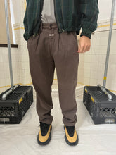 Load image into Gallery viewer, 1980s Marithe Francois Girbaud Pleated Twill Pants with Buttoned Pockets - Size L