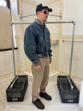 Load image into Gallery viewer, 1980s Katharine Hamnett Denim Teddy Jacket with Hidden Cargo Pocket- Size L