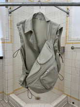 Load image into Gallery viewer, ss2019 Per Gotesson Cotton Gabardine Cross Bodybag Vest - Size OS