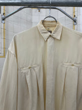 Load image into Gallery viewer, 1980s Marithe Francois Girbaud x Closed Pleated Front Pocket Shirt - Size S