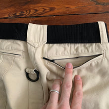 Load image into Gallery viewer, 1998 General Research Beige Biker Pants - Size S