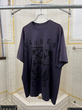 Load image into Gallery viewer, 1980s Marithe Francois Girbaud x Closed Purple Logo Print Tee - Size L