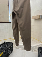 Load image into Gallery viewer, 1980s Katharine Hamnett Twill Khaki Baggy Trousers with Waist Synch and Tapered Cuff - Size L