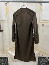 Load image into Gallery viewer, 1990s Mickey Brazil Olive Nylon Cinch Dress - Size S