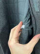 Load image into Gallery viewer, Late 1990s Mandarina Duck Rubberized Cuff and Hem Peacoat - Size L