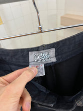 Load image into Gallery viewer, 1980s Marithe Francois Girbaud Pleated Denim Pants with Buttoned Pockets - Size M