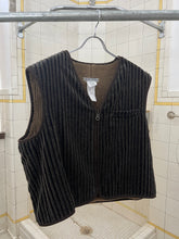 Load image into Gallery viewer, 1990s Armani Thick Corduroy Vest with Fleece Lining - Size XL