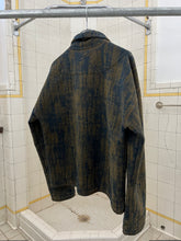 Load image into Gallery viewer, 1990s Armani Marbled Sweatshirt with Snaps - Size L