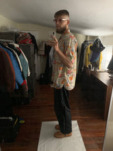Load image into Gallery viewer, 1990s Armani Aloha Luggage Tag Rayon Shirt - Size M