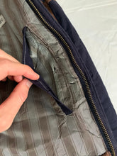 Load image into Gallery viewer, 1990s Armani Quilted B-3 Jacket with Sherpa Lined Collar and Extended Hem - Size XL