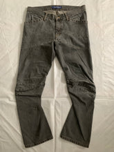 Load image into Gallery viewer, 2004 Junya Watanabe Faded Grey Articulated Knee Denim - Size L