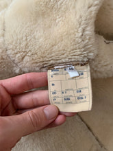 Load image into Gallery viewer, 1990s Armani Tan Suede Mouton Jacket - Size L