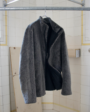 Load image into Gallery viewer, 2000s Armani Grey Faux Fur Jacket - Size L