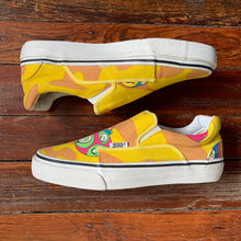 Load image into Gallery viewer, ss2000 Issey Miyake x Takashi Murakami Yellow Slip-ons - Size 9 US