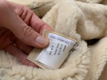 Load image into Gallery viewer, 1990s Armani Tan Suede Mouton Jacket - Size L
